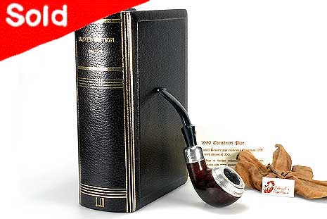 Alfred Dunhill Christmas Pipe 1990 54 of 350 Estate
